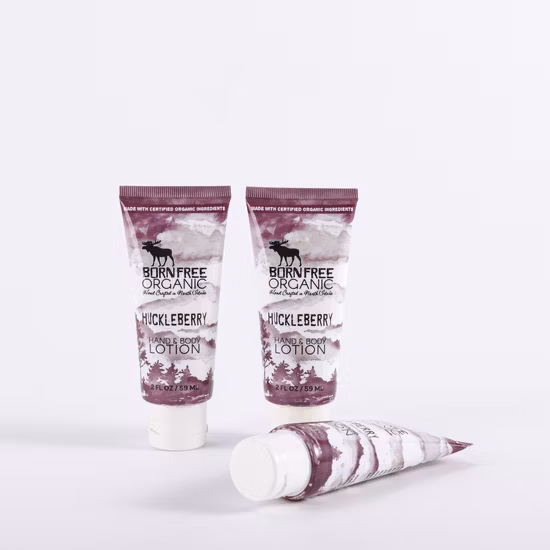 Tubo compuesto de plástico de aluminio de dibujos animados de 50 ml