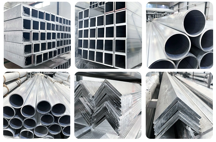 Extrusion Cold Drawn Small Diameter 6063 6082 Alloy Aluminum Tube