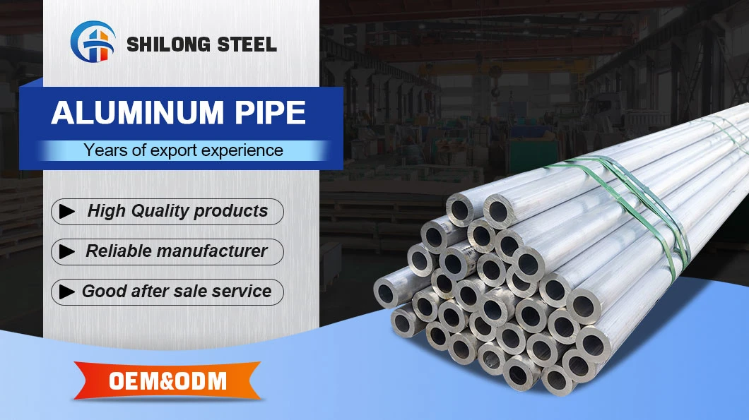 Good Quality 6061 5083 3003 2024 Anodized Aluminum Pipe/ Hollow Section 7075 T6 Aluminum/Stainless Steel/Carbon/Galvanized/Copper/Alloy/ Tube for Scaffolding