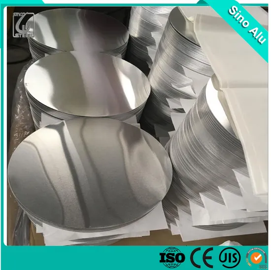 1050 Precio barato círculo de aluminio/disco en blanco con buena superficie