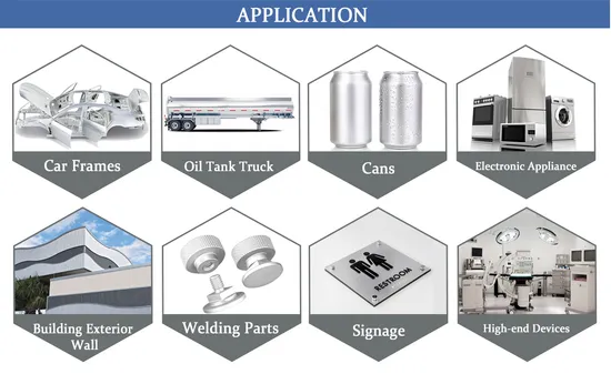 Disco de aluminio con acabado brillante Círculo de aluminio para cacerola 1050 1060 3003