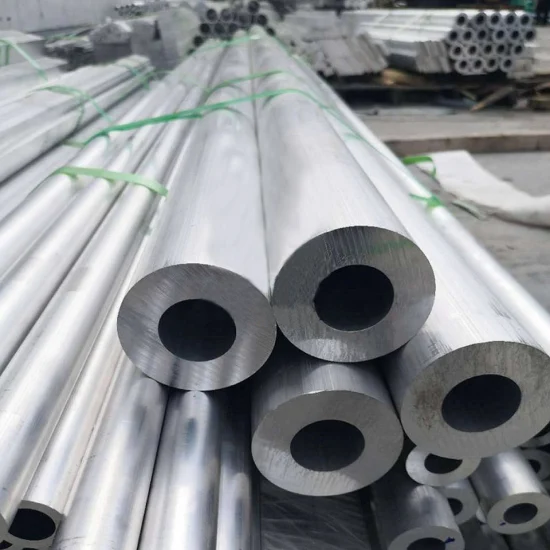 Proveedor de China Materiales de construcción Tubo redondo de aluminio 7075 Tubo de tubo de aluminio sin costura de pared delgada estirado en frío